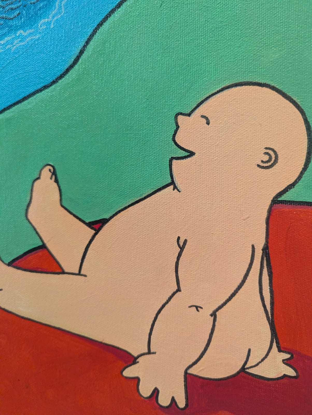 “River Parade” – Original Acrylic on Canvas